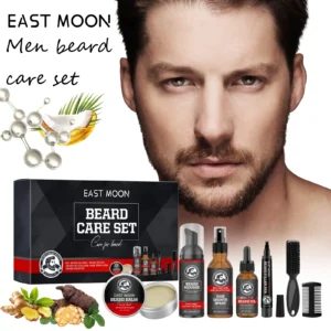Men’s Beard Care Set – Cleaning & Strengthening