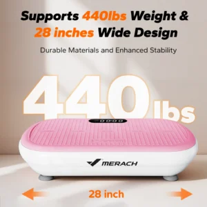 Bluetooth Vibration Plate Exercise Machine – Full-Body Fitness Trainer
