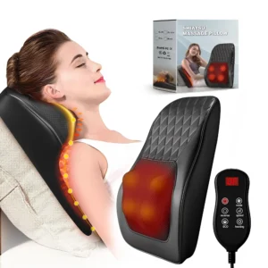 Neck Pillow Massager – 3 Speed Vibration with Heating