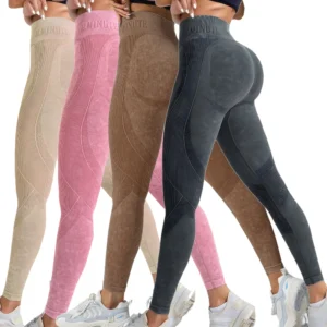 2 Pack Women's High Waisted Sexy Butt Lifting Seamless
