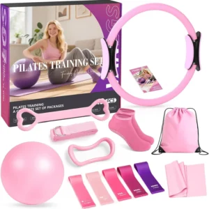 13-Piece Pilates Kit for Women – Beginner Home Workout Set