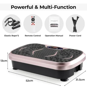 Vibration Plate – Fitness Vibration Board for Home Full Body Exercise