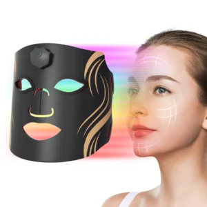LED 7-Color Silicone Face Mask – Red Light Therapy for Anti-Aging and Skin Care