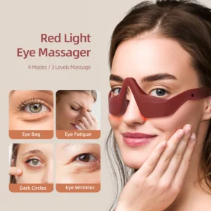 **Red Eye Massager Glasses – Under-Eye for tired eyes
